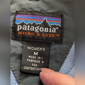 Vintage Patagonia Women's Quarter Zip Fleece Pullover